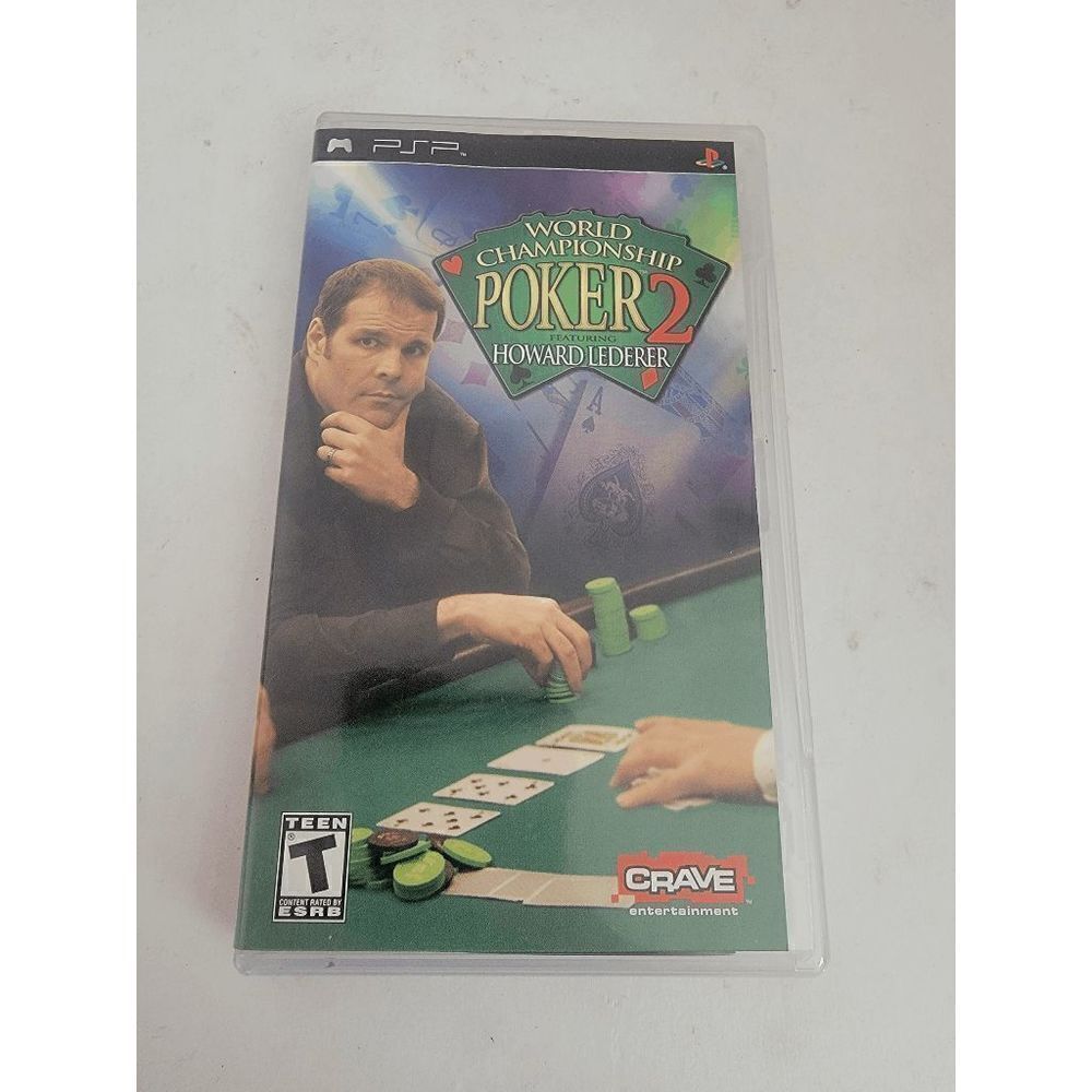 Sony PSP World Championship of Poker 2 Featuring Howard Lederer Game UMD